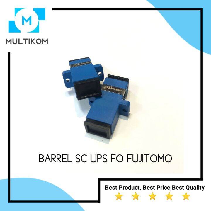 Sambungan Fiber Optic Barrel FO SC-UPC Fujitomo | Lazada Indonesia