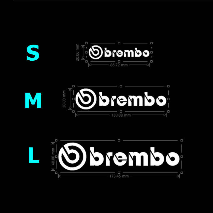 สติ๊กเกอร์ไดคัท-sticker-pvc-brembo