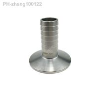 SS304 Stainless Steel 1.5 quot; (50.5mm OD) to 3/4 quot; (19mm OD) Rubber Hose Barb Adapter