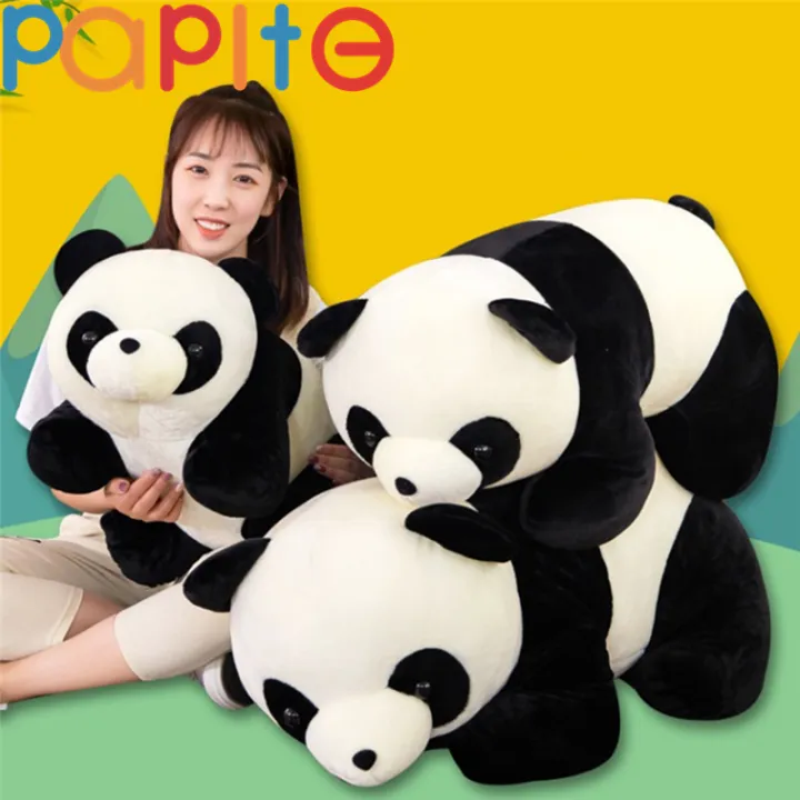 PAPITE【Hot Sale】Cute Soft Panda Bear Stuffed Toy Big Size  15cm/25cm/35cm/45cm Soft Pillow Cartoon Animal Boneka Panda Plush Toys for  Kids Boys Girls Baby Birthday Gift | Lazada PH