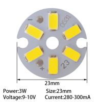 10ชิ้น Smd5730 Led Pcb 3W 23มม. 32มม. 40มม. 44มม. ไฟแสงสีขาวสีขาว/ธรรมชาติ/อบอุ่นสำหรับไฟหลอดไฟ Led