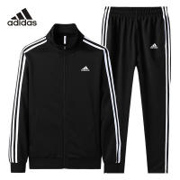 【ของแท้อย่างเป็นทางการ】กระเป๋าadidas official store ชุดเสื้อแจ็คเก็ตลำลองฤดูใบไม้ผลิและฤดูใบไม้ร่วงแบบดั้งเดิมฉบับภาษาเกาหลีเทรนด์เสื้อคาดิแกนนักเรียน