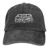 New Fashion T3 Bus Vanagon Measures Hilarious Trend Adjustable Caps Couple Version