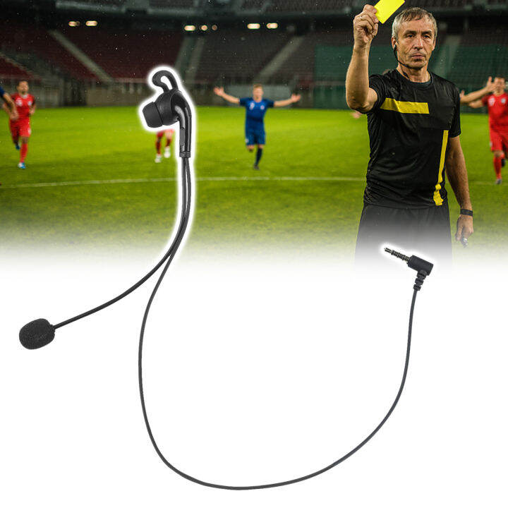 EJEAS Referee Headset, InEar Headphone with Microphone Replacement for