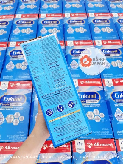 Sữa enfamil enspire infant formula hộp giấy xanh 0-12m  mẫu mới 45% - hàng - ảnh sản phẩm 4