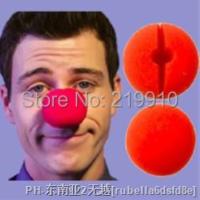 【hot】ↂ Shipping 3 pcs/lot 2 inches sponge clown nose - red 5 cm diameter --Magic Trick Fun Magic Magic.