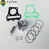 Motorcycle 53.5mm Piston 14mm Pin 1.0x1.0x2.0 mm Gasket Set Haojue UM125 UZ125 28G UZ 125 HJ125T-18 Lindy125R 【hot】