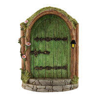 {คลังสินค้าพร้อม} Elf Fairy Door สวนขนาดเล็กเครื่องประดับไม้ขนาดเล็กงานฝีมือตกแต่ง