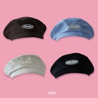 DADDY | Beret Hat หมวกทรงเบเล่ สีดำ สีครีม สีน้ำตาล สีฟ้า