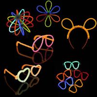 【CW】 30sets Glow stick Headband glasses butterfly etc connection head Event Party decoration Valentine  39;s day birthday supplies ZL64