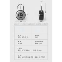 Tuya APP Remote Unlock Student Dormitory Gym Smart Password Padlock Smart Door Lock Smart Lock Home