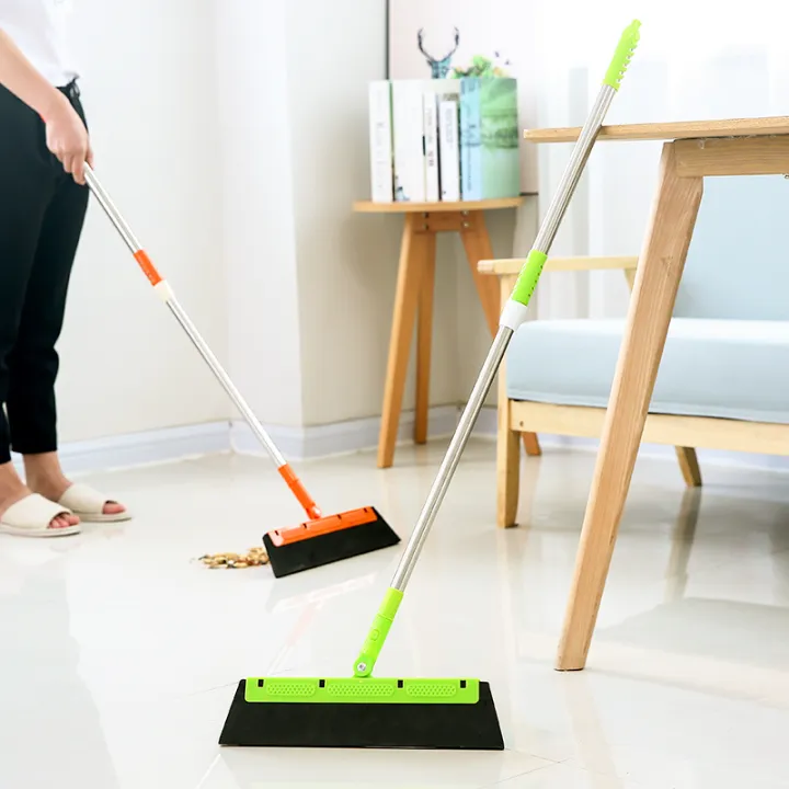 Creative retractable cleaning broom, household glass wiper, bathroom