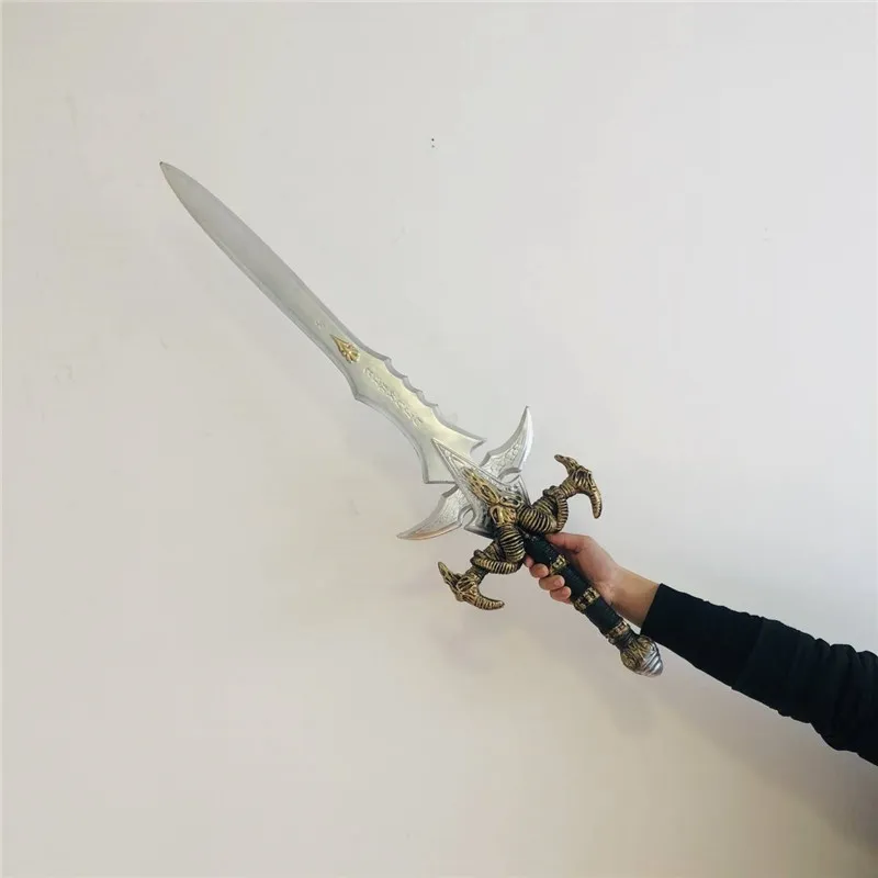 Big Sword Toy Sheep Head King Sword Beast Gold Lion Dragon Claw Sword Game  Movie Weapon