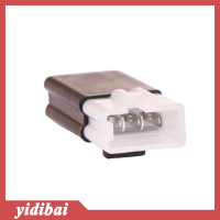 yidibai Universal 12V รถจักรยานยนต์ไฟฟ้ารถยนต์ LED ไฟสกู๊ตเตอร์ Flasher ไฟฟ้ายานพาหนะ Flasher เลี้ยวสัญญาณ Silent CONTROLLER