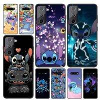 เคส S22ที่ครอบสีดำนุ่มสำหรับ S21 S20 S10 S10e Lite S9 Plus Coque