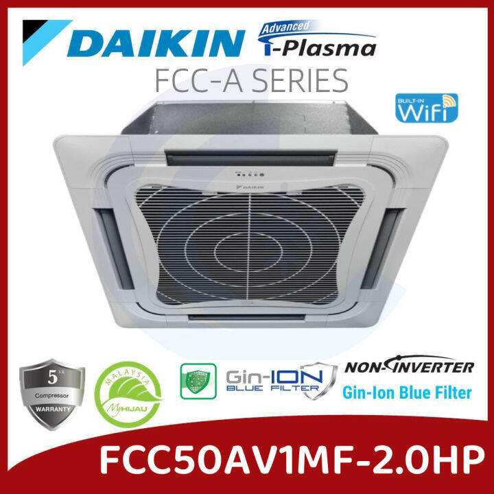 daikin 2 hp ceiling cassette