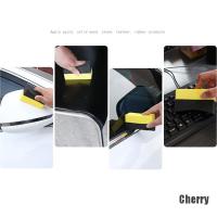 [cherry] 6Pc Tire Contour Dressing Applicator Pads Gloss Shine Color Polishing Wax Sponge