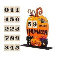 Halloween Countdown Calendar Halloween Pumpkin Wooden Countdown Calendar Halloween Gifts