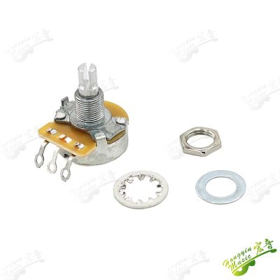 ；‘【； Imported Electric Guitar Bass Copper Axis Aluminum Axis CTS Potentiometer Volume Tone Electronic 250K/500K Accessories