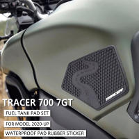 For TRACER700 Tracer 700 Tracer 7 GT MT-07 2020  Motorcycle Non-slip Side Fuel Tank Stickers Waterproof Pad Rubber Sticker