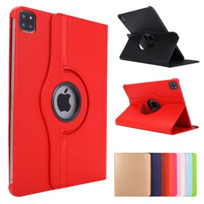 【DT】 hot  Case for iPad Pro 12 9 Inch Tablet Funda 360 Degree Rotating Leather Stand Protect Cover iPadPro 12.9 Case 2022 2021 2018 2017