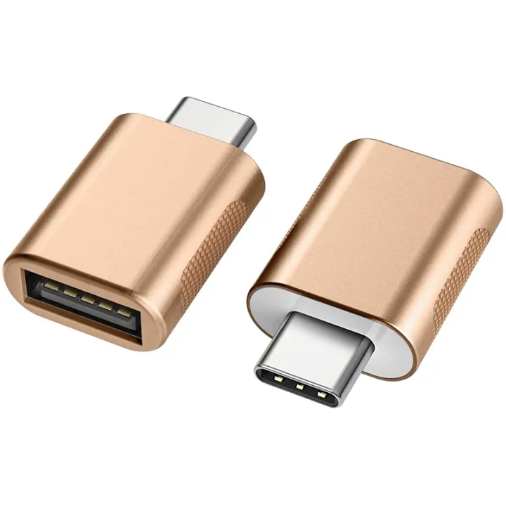 USB C to USB Adapter 2Pack, Type C Male to USB 3.0 Female Adapter OTG