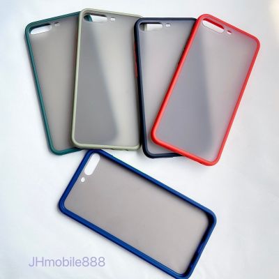 เคสกันกระแทก ปุ่มสีผิดด้าน Case Huawei Y70 Y5-19 / Y6s / Y6-19 / Nova3i / P20 / P20pro / P30 / P30pro / P40 / Nova7se / Y5p / Y9-19 / Y7a / Y9s / Y6p / Y7p / Y7pro / Nova5T / Y9prime  เคสใส เคสขอบสี