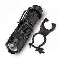 Bicycle Clip Front Light Bike Lamp Torch Flashlight Cycling Waterproof 2000lm 3 Shock ResistantHard Led Bulbs