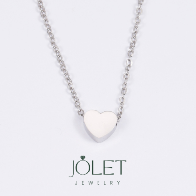 jolet สร้อยคอสแตนเลส DIY จี้มินิมอล 20 แบบ เลือกความยาว เลือกจี้ได้เอง ไม่ลอกไม่ดำ ลงทะเล โดนน้ำหอมได้ ของขวัญ