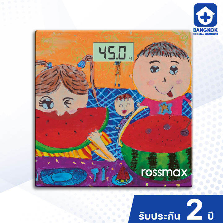 เครื่องชั่งน้ำหนัก-แบบกระจก-rossmax-wb100