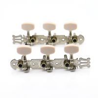 WK-1set Guitar String Tuning Pegs Keys Tuners Machine Heads with Carved pattern for Acoustic Guitar Parts Accessories