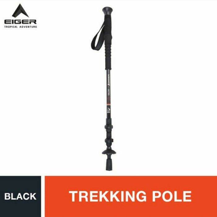 Eiger Valor Trekking Pole - Black | Lazada Indonesia