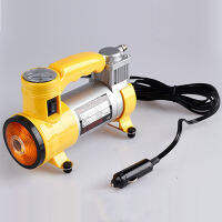 【cw】 Automotive Metal Single Cylinder Air Pump High-Power Electric Tire Air Pump Car with Light Air Pump ！