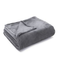 Flannel Blanket Plain Blanket Sofa Travel Thin Machine Washable Flannel Blanket Soft and Warm in Winter