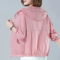 【CC】 Female 2023 Mother Middle-Aged Protection Clothing Outdoor Breathable Sleeve Thin Coat