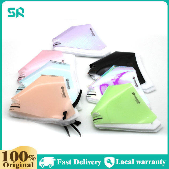 NO.1 Original Washable Copper Face Mask (11pcs filters) FaceMask black