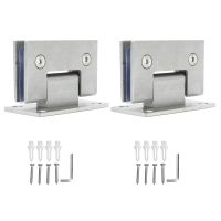 Frameless Glass Door Hinges Glass Door Hinge Stainless Steel Material Modern Style Widely Used Anti Rust for School