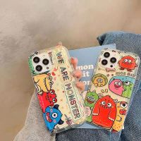 เคสโทรศัพท์ซิลิโคน TPU แบบนิ่ม ลายการ์ตูนน่ารัก กันกระแทก สําหรับ IPhone 14 13 11 12 Pro XS Max X XR 7+ 8 Plus