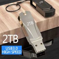 USB โลหะ3.0 Pendrive 2TB ความเร็วสูงไดร์ฟปากกา Cle Usb แฟลชไดรฟ์1TB แบบพกพา SSD Memoria Disk 512G แท่ง Gratis Ongkir Usb