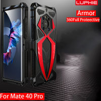 Armor 360 Full Protective Metal For Mate 40 Pro Plus + Case cover Silicone Shockproof Cases Funda Coque Bumper