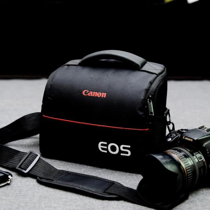 กระเป๋ากล้อง-canon-nikon-classic-camera-bag-คลาสสิกกล้องกระเป๋ากล้อง-dslr-กลางแจ้งท่องเที่ยว-กระเป๋าสะพายแบบพกพาแฟชั่นกล้องโพลีเอสเตอร์เคสสำหรับ1กล้อง2เลนส์และอุปกรณ์เสริมขนาดเล็ก-กระเป๋าdslr-กระเป๋าก