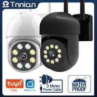 Tnnian 5MP Outdoor 4G SIM Card PTZ Surveillance Camera Wireless Outdoor WIFI IP Camera CCTV Color Night Vision Tuya Smart Life