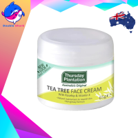 Thursday Plantation Tea Tree Face Cream with Rosehip &amp; Vitamin E 65g  ผลิตภัณฑ์บำรุงผิวหน้า จากเทริสเดย์ แพลนเทชั่น ไกลจากสิว มอยเจอร์ไรเซอร์จากธรรมชาติ