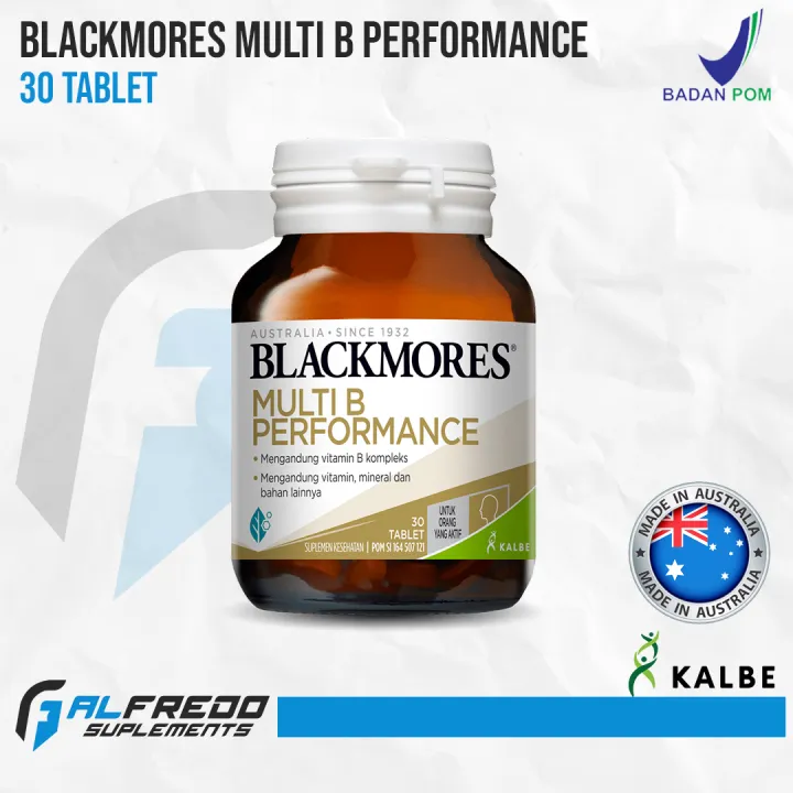 BLACKMORES Multi B Performance 30 Tablet BPOM KALBE | Lazada Indonesia