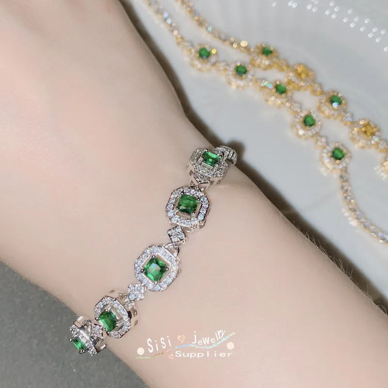 Antique Emerald and Pearl Bracelet (Estate) - Robert and Gabriel Jewelers-hdcinema.vn