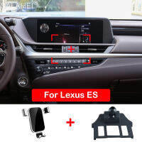 Pretty Car Mobile Phone holder For Lexus ES 200 260 300h 350 2018 Mobile Mount GPS Vent Smartphone Stand In Interior Accessories