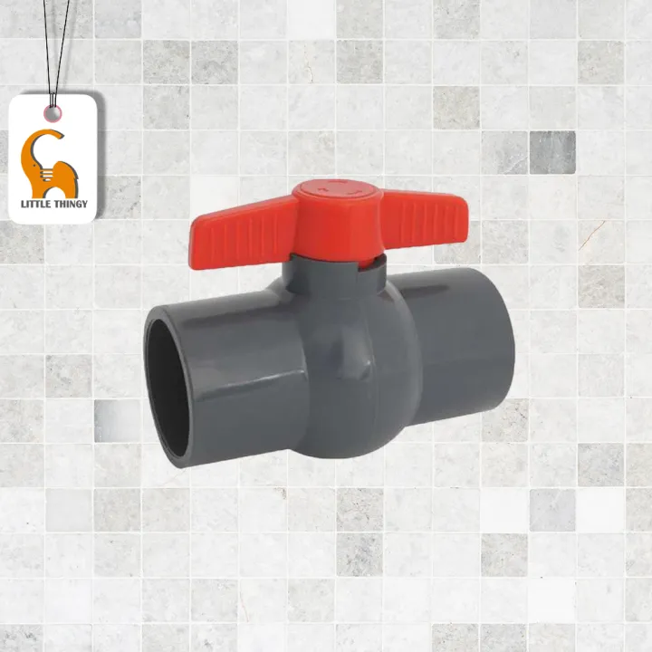 3/4 Inch TF PVC Ball Valve Socket End LittleThingy Lazada