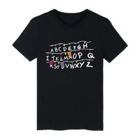 Alimoo Short Sleeve Men Women Stranger Things Cotton T-shirt Big SizeXS-4XL