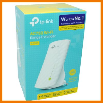 HOT!!ลดราคา TP-LINK RE200 AC750 WiFi Range Extender ##ที่ชาร์จ แท็บเล็ต ไร้สาย เสียง หูฟัง เคส Airpodss ลำโพง Wireless Bluetooth โทรศัพท์ USB ปลั๊ก เมาท์ HDMI สายคอมพิวเตอร์