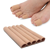 ผ้าคั่นนิ้วเท้า Finger Protector Applicator Corn Callus Remover Bunion Corrector Pedicure Tools Pain Relief Tube Foot Care